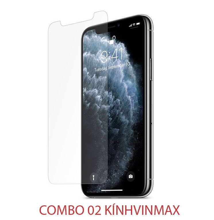 Combo 02 Kính cường lực Vinmax xịn không full màn dành cho điện thoại iphone 6 6 plus 6s 6s plus 7 7 plus 8 8 plus X Xs Xs max Dudi Store