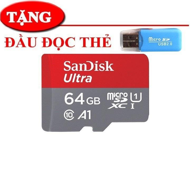 Thẻ nhớ microsdhc sandisk ultra 64gb 32gb 98 mb/s
