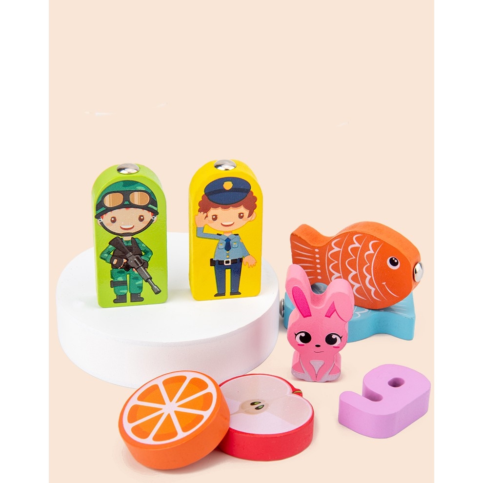 Bộ Bảng Số Thông Minh Cho Bé.Bộ Đồ Chơi Câu Cá Và Ghép Số Học Đếm 63 Chi Tiết Cho Bé