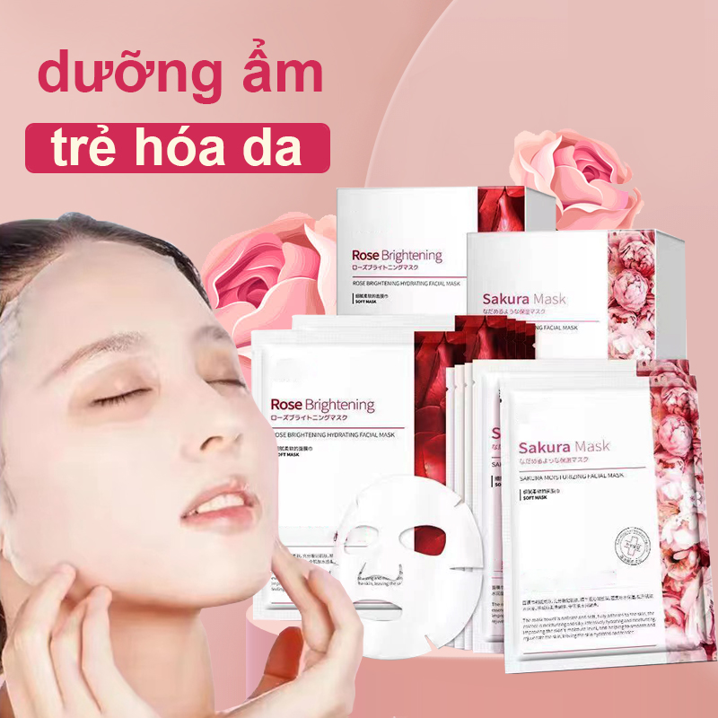 Mask Dưỡng Trắng Cấp Ẩm Căng Bóng- Cung Cấp Vitamin Cho Làn Da Khỏe Đẹp ẩm dưỡng dưỡng trắng sáng da chống lão hoá thải độc