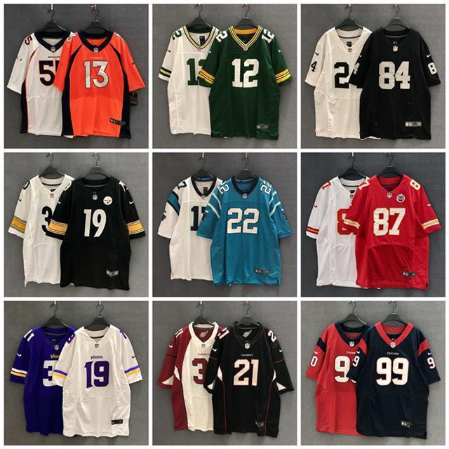 Nfl Rugby Jersey American Football hiphop Jersey Harajuku Street Number BF