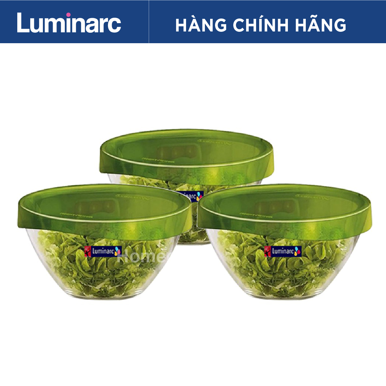 Hộp thủy tinh Luminarc Keep N hình tròn 900ml J8037 dùng cho vi sóng, có nắp đậy, chất liệu thủy tinh cường lực - 1 chiếc hộp