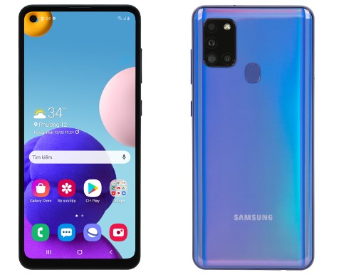 Điện thoại Samsung Galaxy A21s (3GB/32GB). Tặng kèm SIM 4G dung lượng 9G