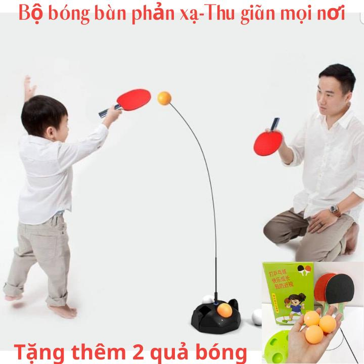 Bóng bàn phản xạ, món đồ chơi kích thích cả gia đình, Đồ chơi bóng bàn phản xạ Trẻ em, Đồ chơi bóng bàn tập phản xạ tốt cho bé, Bộ đồ chơi bóng phản xạ Giá Rẻ 50%