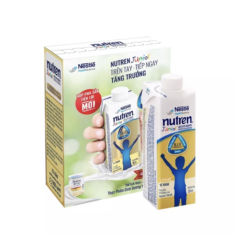 QT không bán từ Gerber Combo 2 hộp sữa dinh dưỡng pha sẵn Nutren 200ml