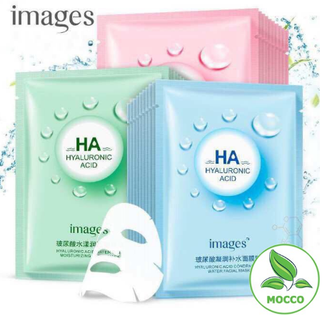 Mặt nạ giấy dưỡng trắng da mụn cấp ẩm thải độc HA