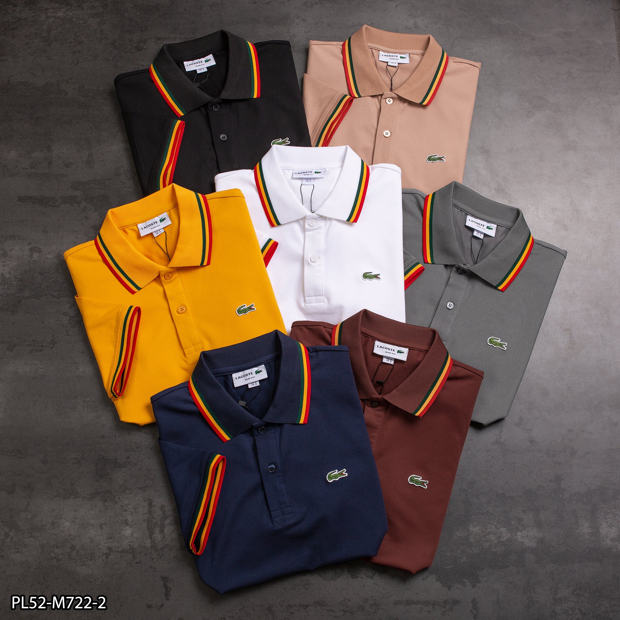 Áo thun polo cotton cá sấu pl52 - thời trang nam vnxk