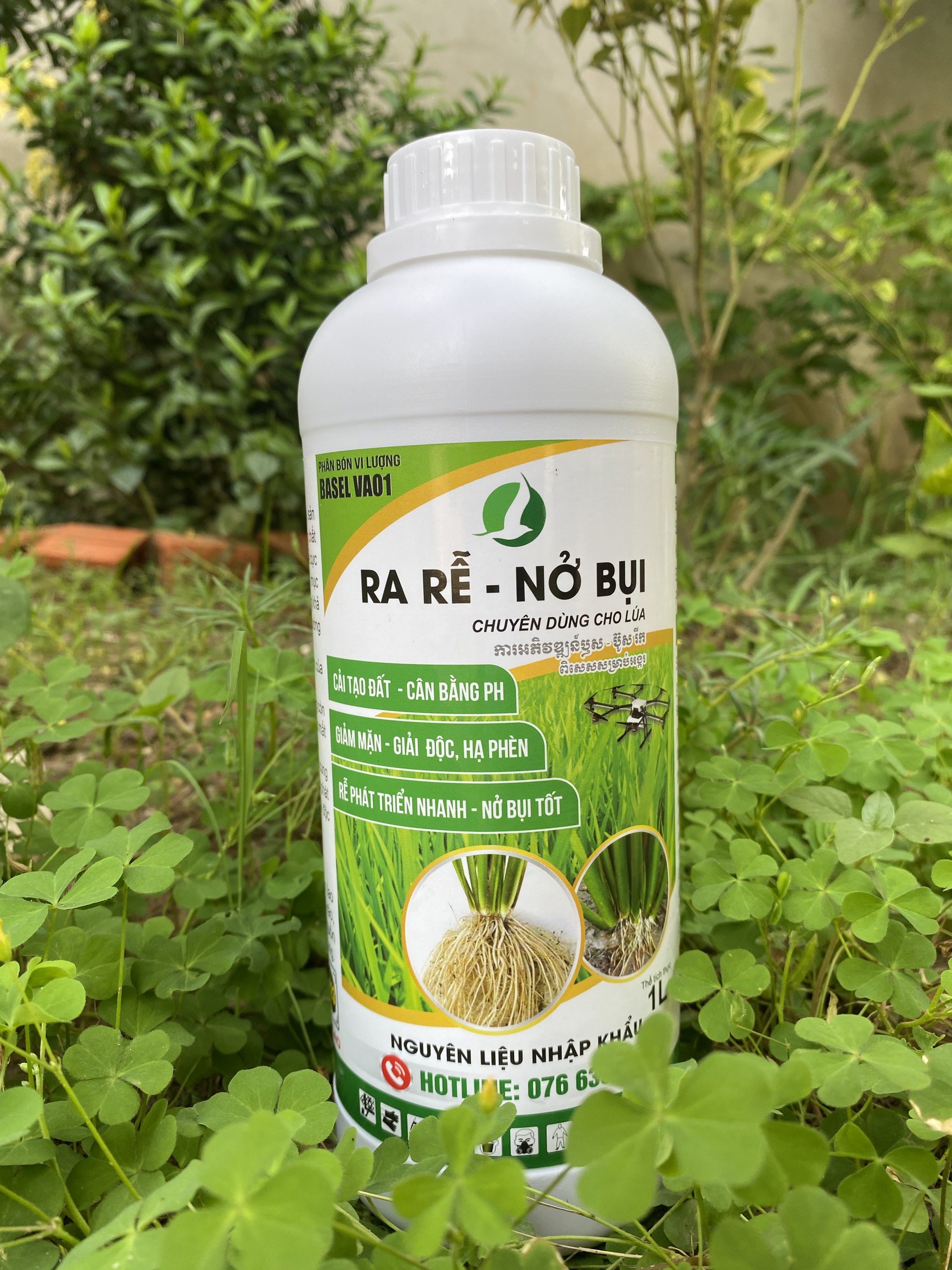 Ra rễ nở bụi, cải tạo đất, tiết kiệm phân bón gốc - chai 1 lít