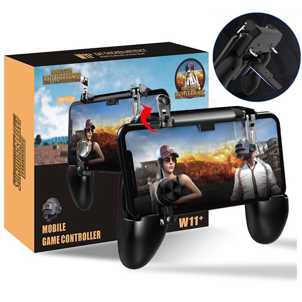 Bộ tay cầm 3in1 kèm nút di chuyển nút chơi game pubg w11+