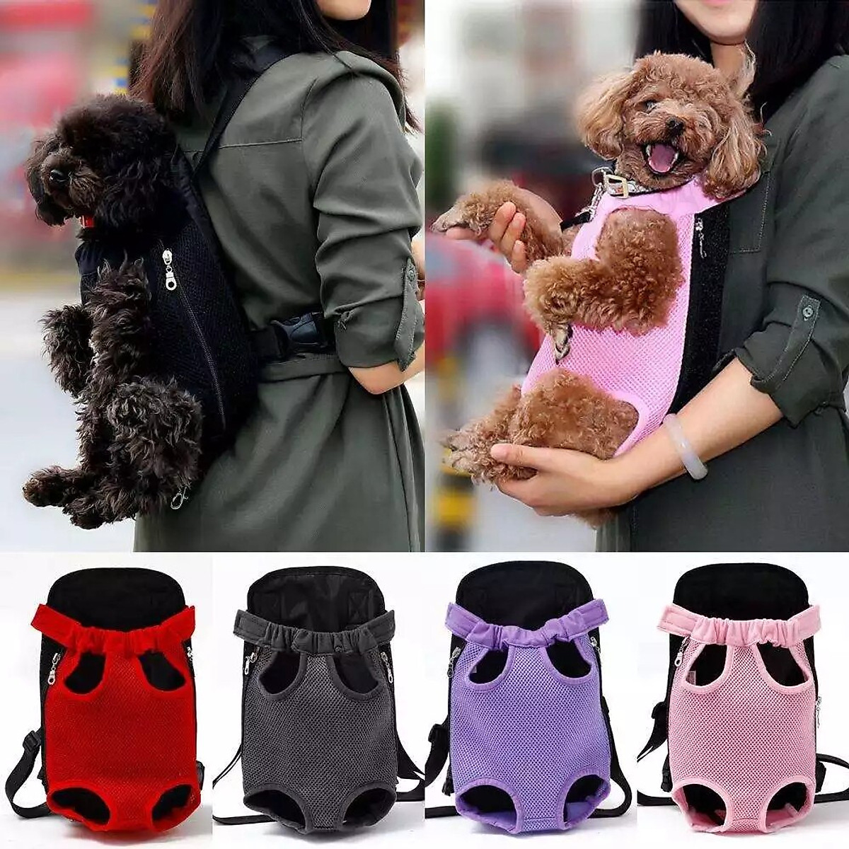 Địu vận chuyển chó mèo, ba lô vận chuyển chó mèo