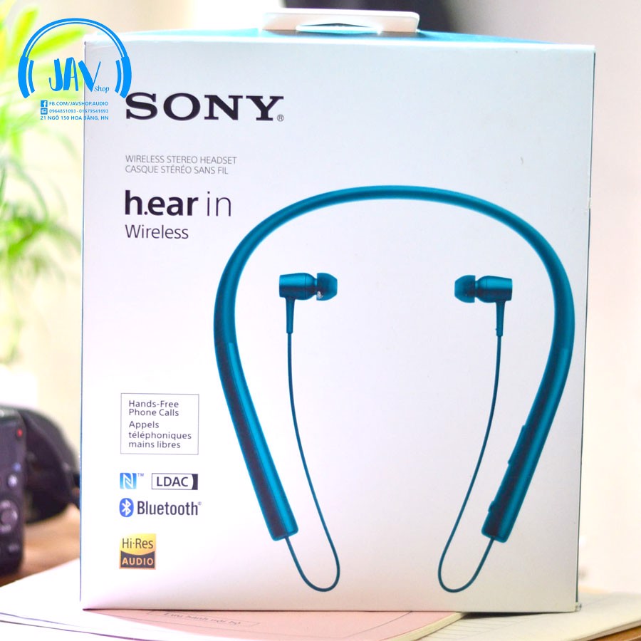 Tai Nghe Sony-Tai Nghe Bluetooth Ex700bt Có Hỗ Trợ Thẻ Tính Năng Chống Ồn Dây Đeo Cổ Silicon Gọn Nhẹ..