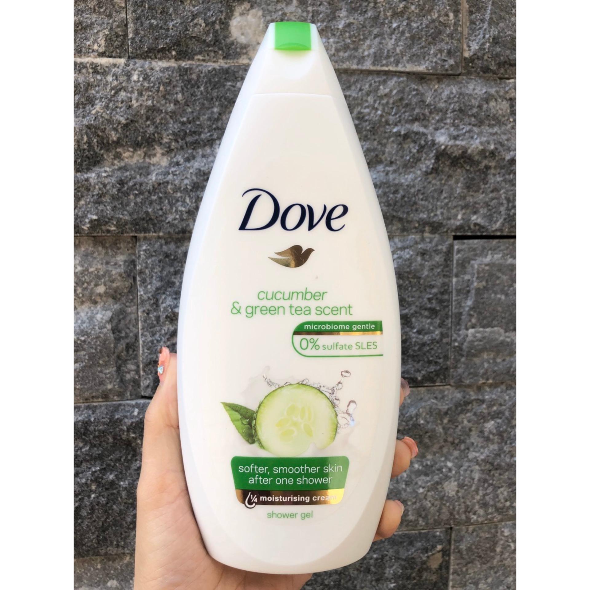 Sữa tắm dove đức 500ml - dưa leo