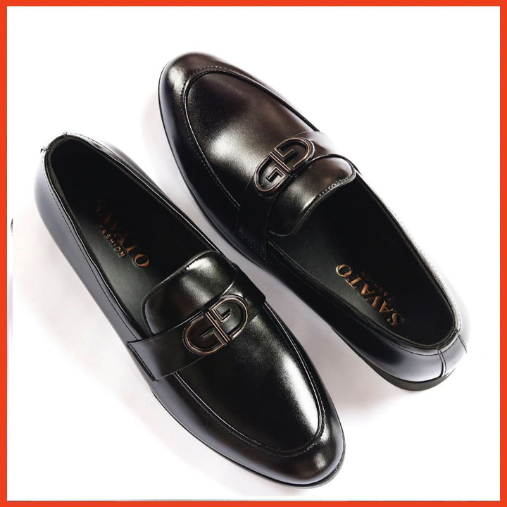 Giày Loafer Nam - Giày Lười Nam Da Cao Cấp Công Sở Đế Khâu Trẻ Trung Sang Trọng Hoangkhang Store