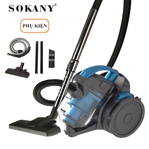 Máy hút bụi cầm tay SOKANY SK3381 đa năng công suất cao 2000W lực hút mạnh, công nghệ giảm tiếng ồn