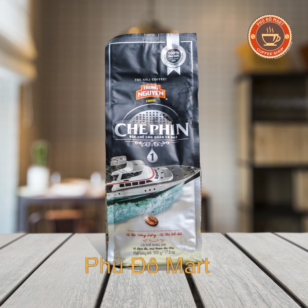 ( Freeship ) Cà Phê Rang Xay Chế Phin Số 1 Trung Nguyên - Loại Gói 500gr