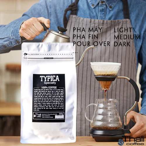 Cà phê sạch moka Typica 1kg
