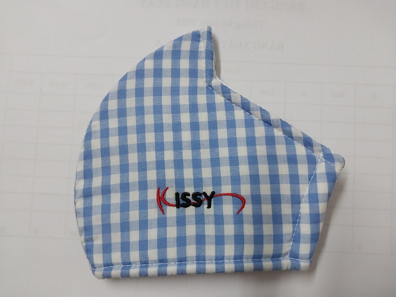 Khẩu Trang Kissy cho Người Lớn Size M Kẻ Caro Xanh- BỘ Y TẾ KHUYÊN DÙNG -  Chống Nắng Và Bụi Mịn HIỆU QUẢ S0-0057(3)