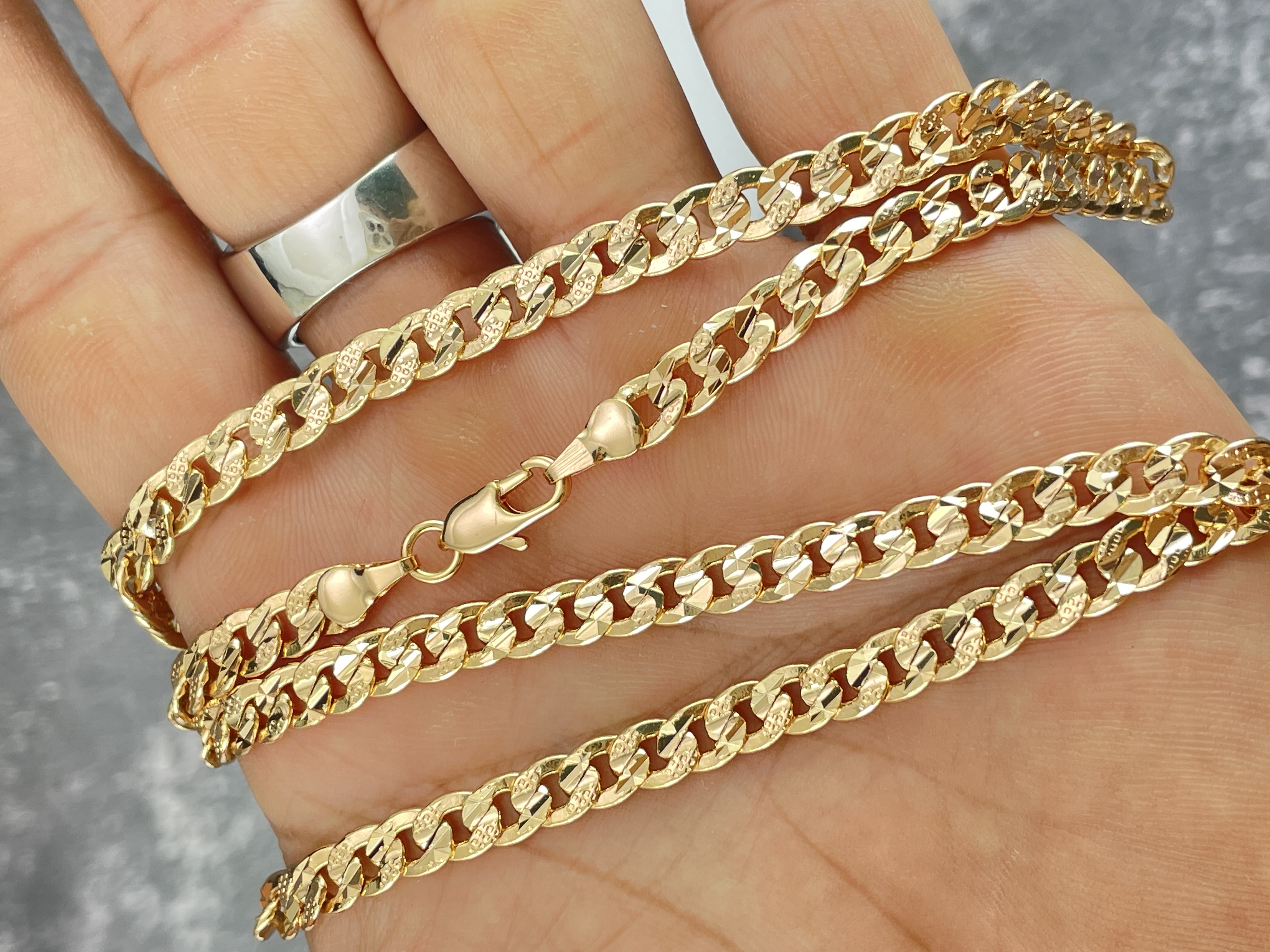 [HCM]DÂY CHUYỀN NAM MẠ VÀNG 18K CAO CẤP - DC025L12