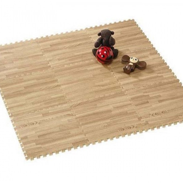 COMBO 4 Miếng xốp lắp ghép lót sàn họa tiết vân gỗ KÍCH THƯỚC 60 X 60cm/ tấm