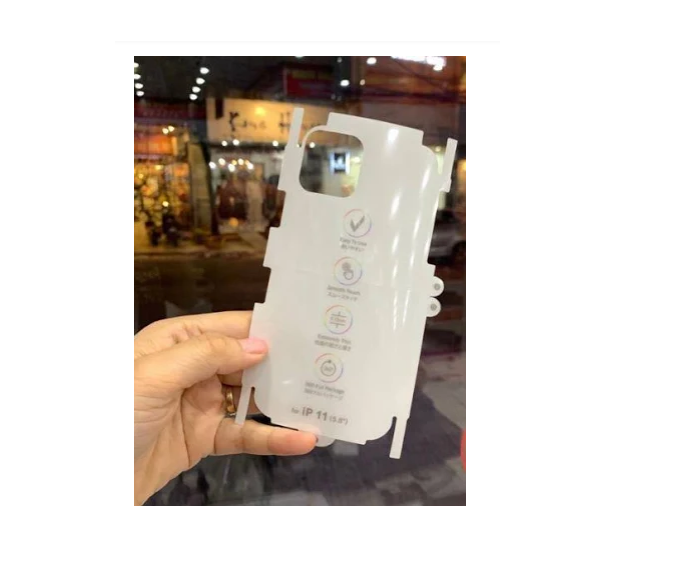 Miếng dán PPF mặt sau full viền cho iPhone 11 pro