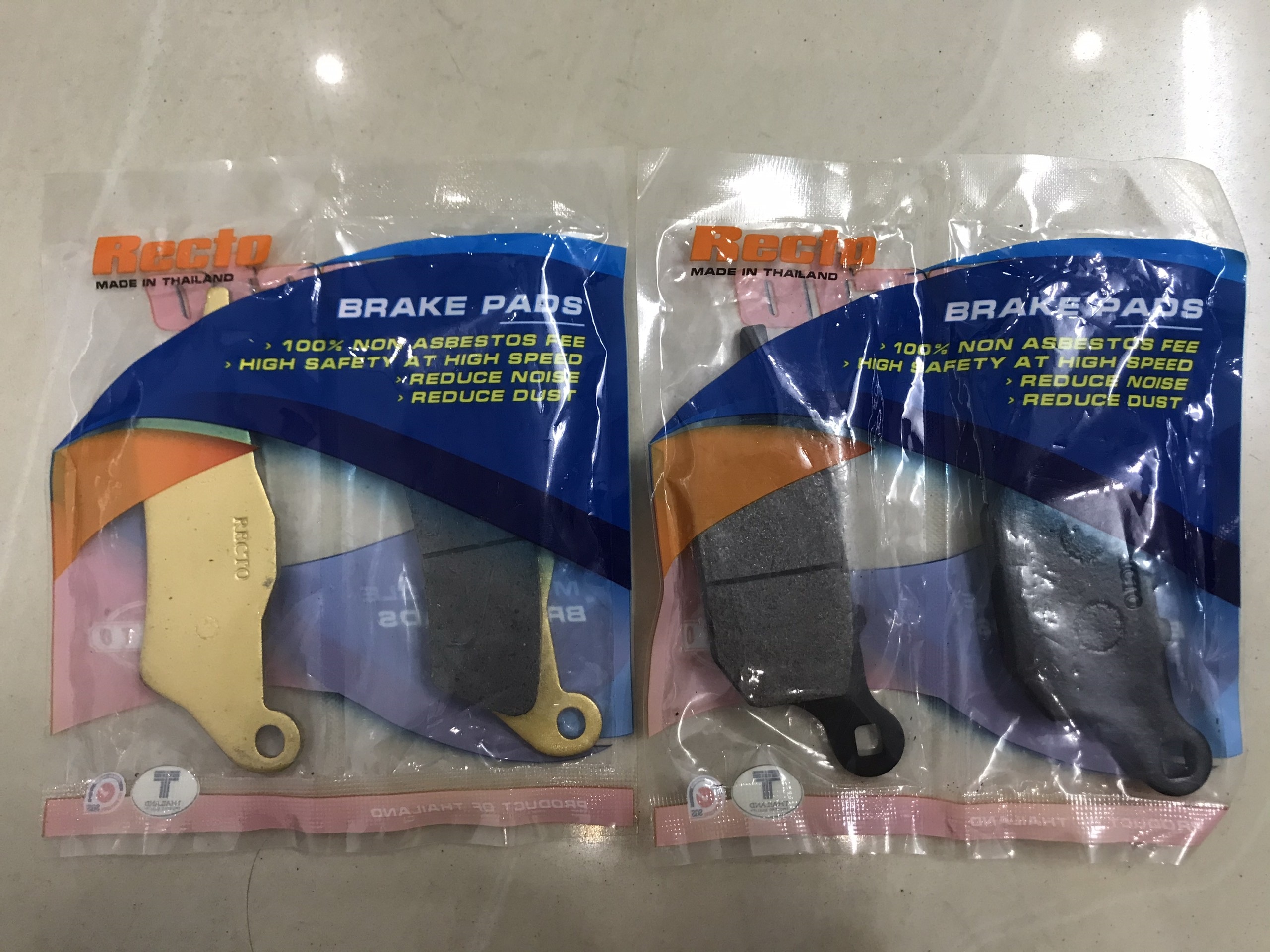 Bộ bố thắng đĩa Recto trươc, sau cho Raider FI (má phanh)