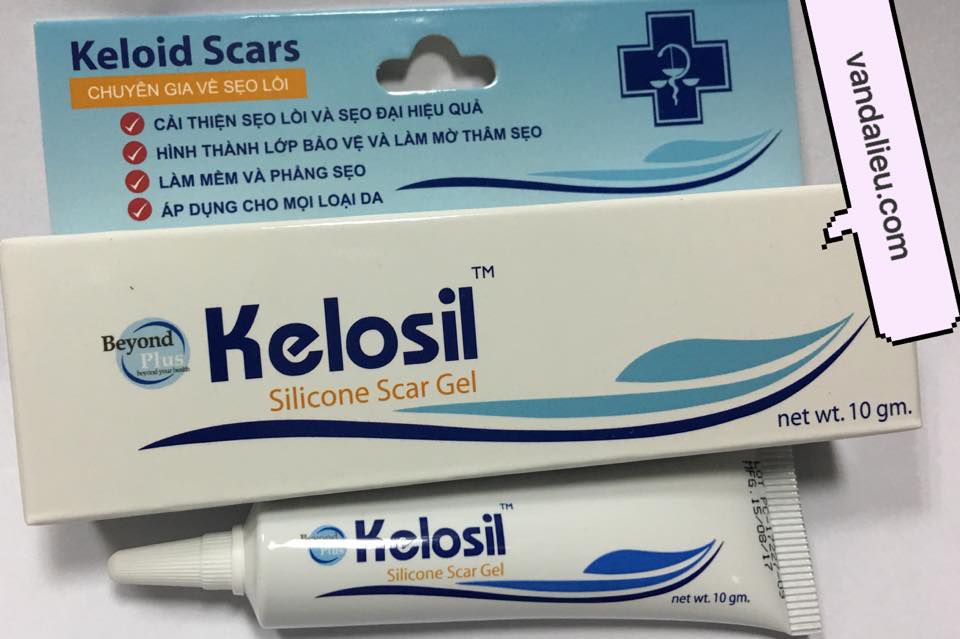 Sản phẩm gel silicone kelosil 10g.