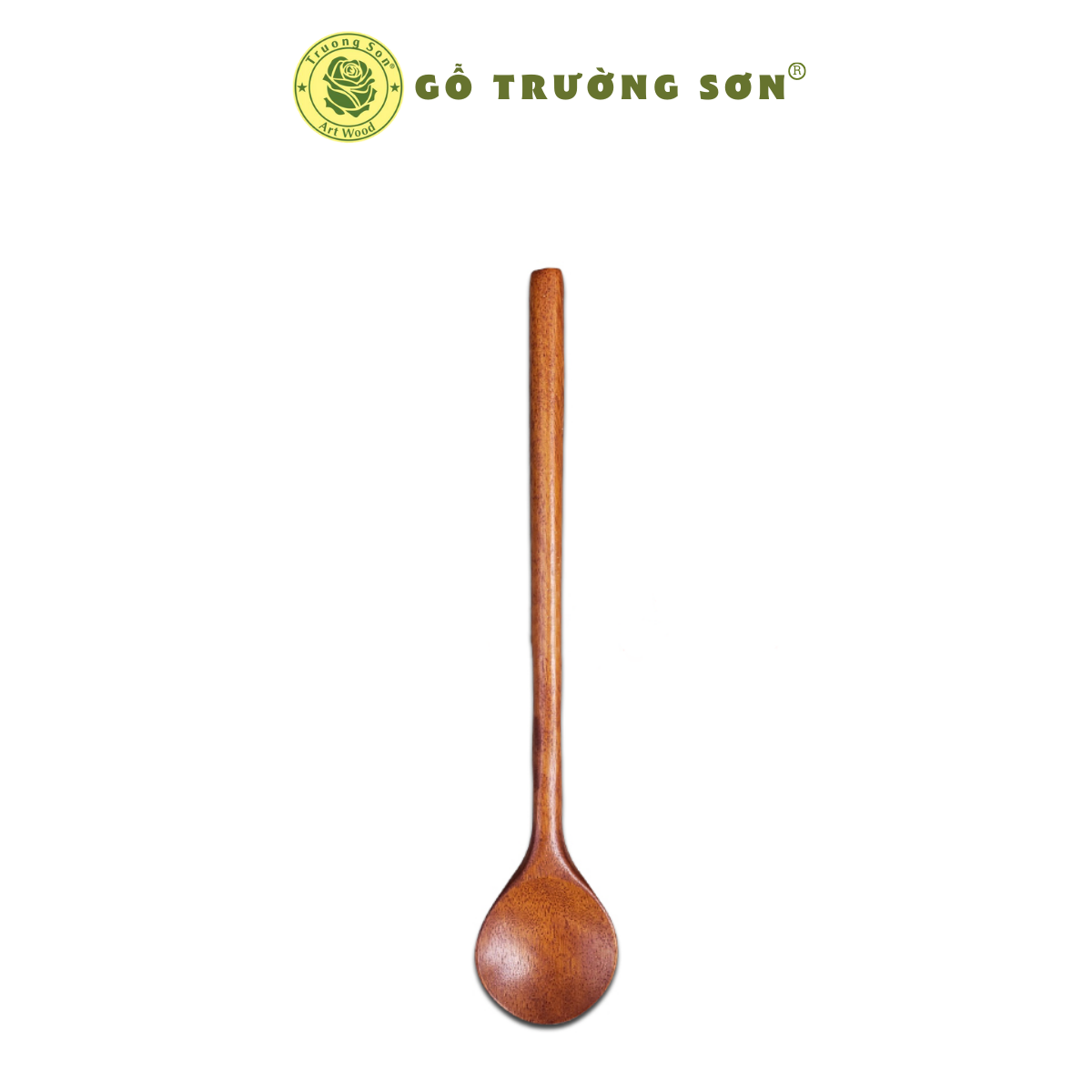 [HCM]Muỗng Gỗ Xà Cừ Tròn Nhỏ ( 16.5 x 3.2 cm ) - Đồ Gỗ Nhà Bếp Thương Hiệu Trường Sơn