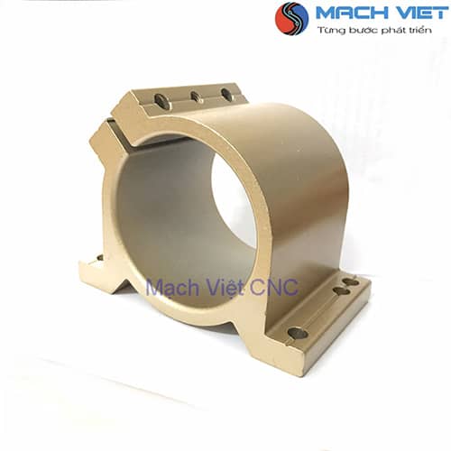 Gá củ đục spindle 1.5kw / 2.2kw đường kính d80 mm - màu vàng