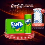 [SIÊU SALE ] Thùng 24 Lon Nước Ngọt Giải Khát Có Gas Fanta vị Soda Kem 320ml/Lon Sale 8.8 Coca-Cola Chính Hãng_LD