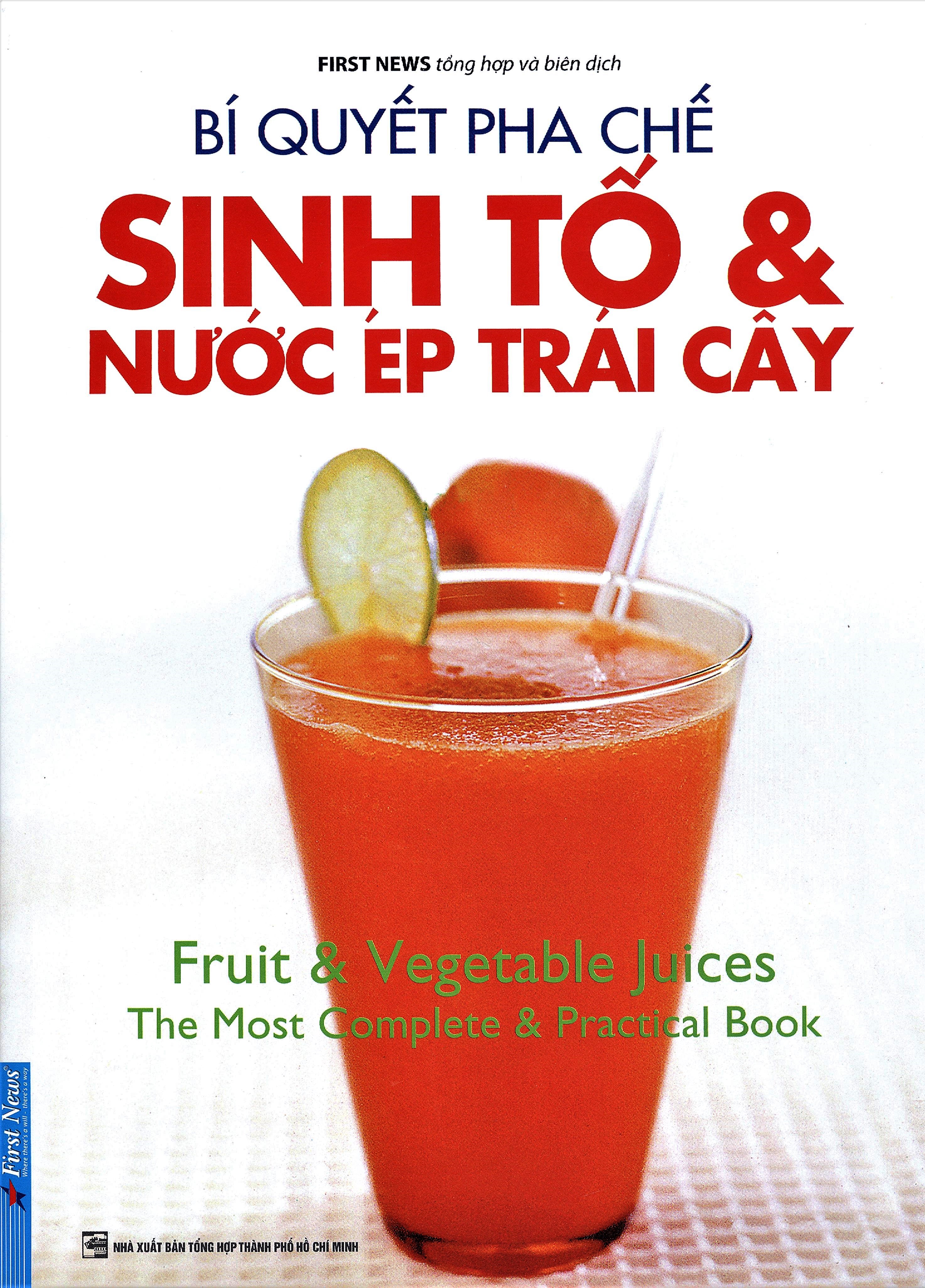 Bí quyết pha chế sinh tố & nước ép trái cây
