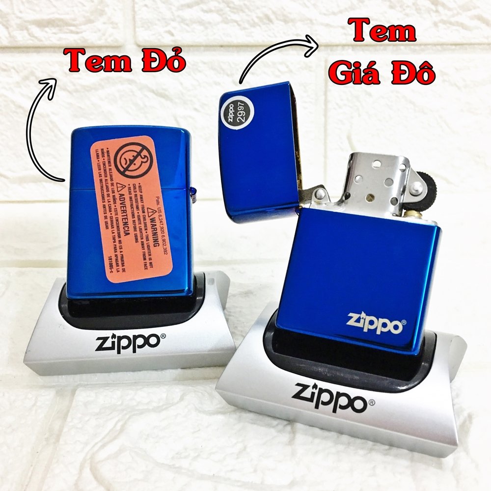 Bật lửa zippo mỹ trơn bóng ruột usa