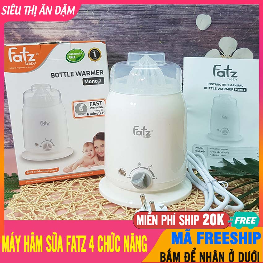 Máy Hâm Sữa FATZ BABY Hâm Thức Ăn, Tiệt Trùng, Hâm Nước Pha Sữa, Giữ Nóng, Vắt Cam - Máy Ủ Sữa, Bình Hâm Sữa, Máy Hâm Sữa Tiệt Trùng, Siệu Thị Ăn Dặm  - May Ham Sua Fatz Baby - 8935302400031