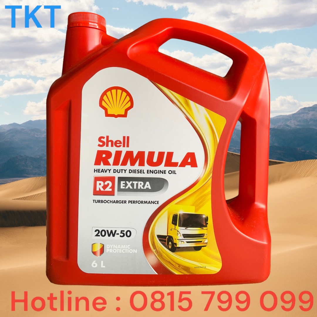 Shell rimula r2 extra cf-4 20w50 6 lít