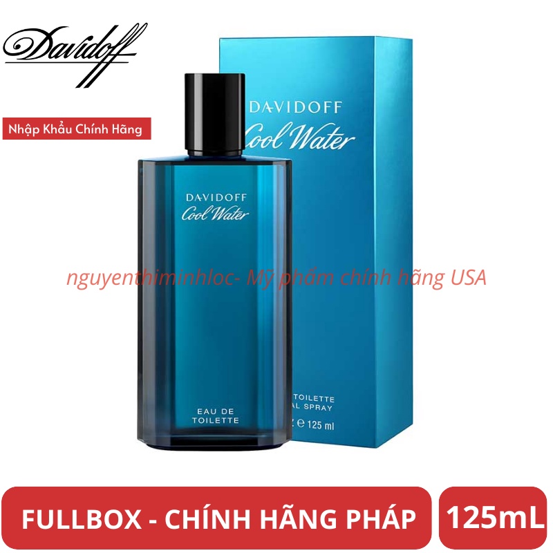 Nước hoa davidoff - cool water men edt 125ml