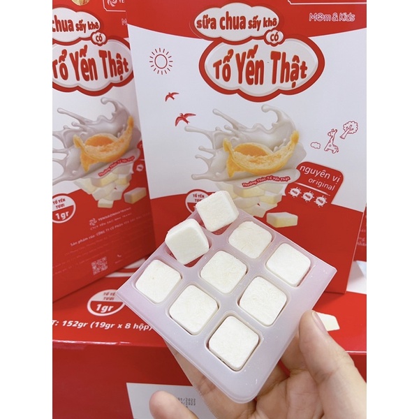 Sữa chua tổ yến sấy khô