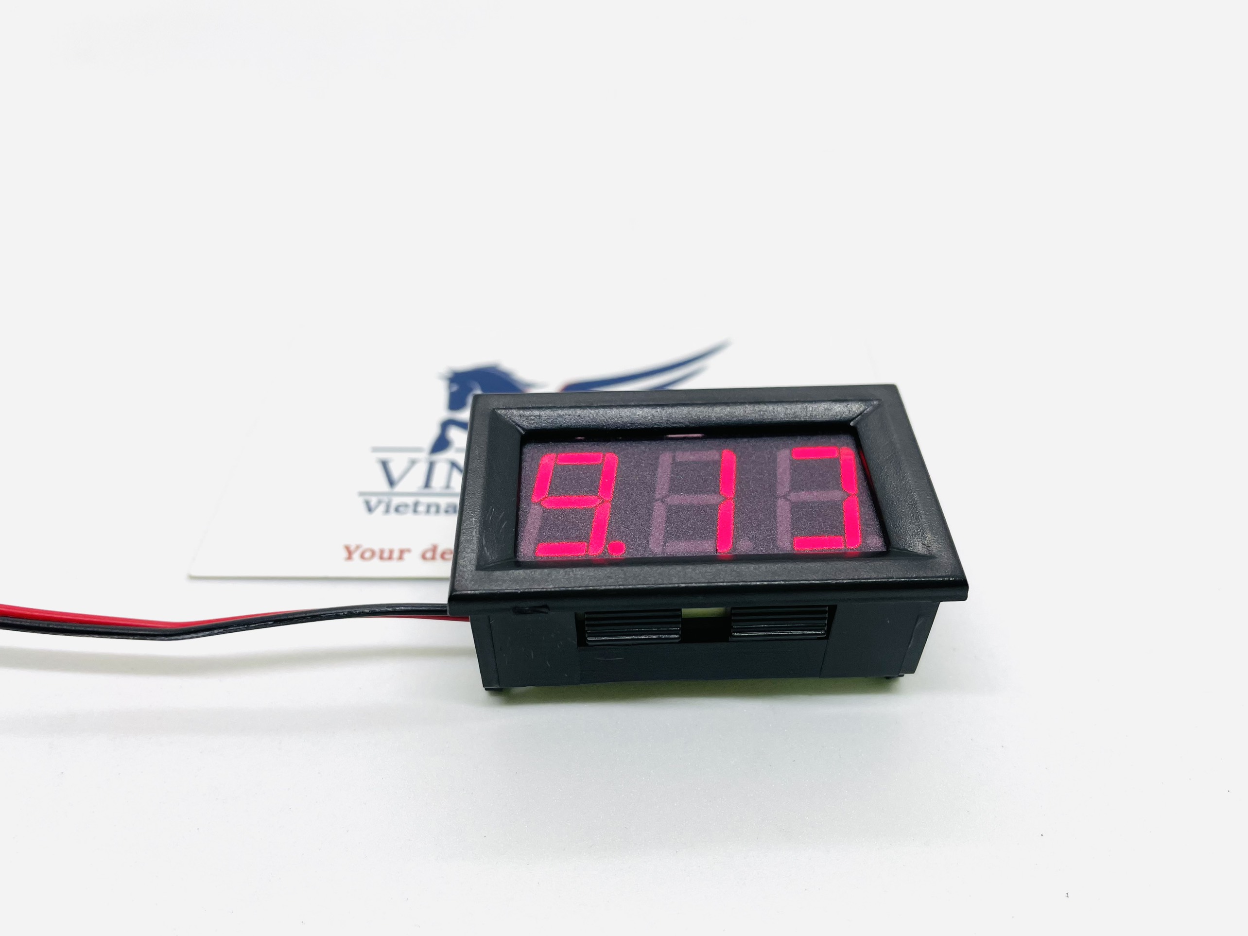 Đồng Hồ LED Đo Điện Áp ( 4.5-30V ) Màu đỏ