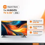 Xiaomi TV thông minh TV A 55 2026 | UHD 4K | Chế độ Game Boost 120Hz - BH 24 tháng chính hãng
