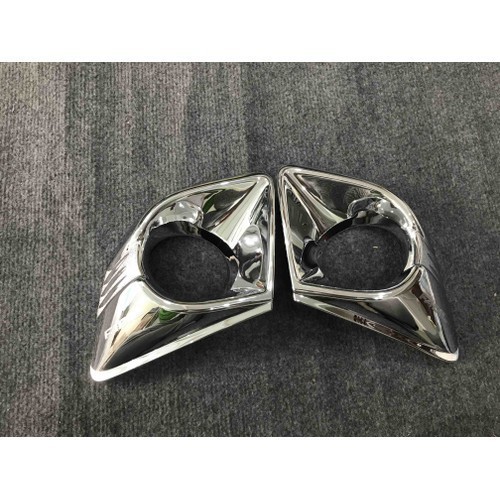 Ốp viền đèn gầm trước, ốp đèn gầm trước vinfast fadil 2019 2020 2021 mạ crom cao cấp