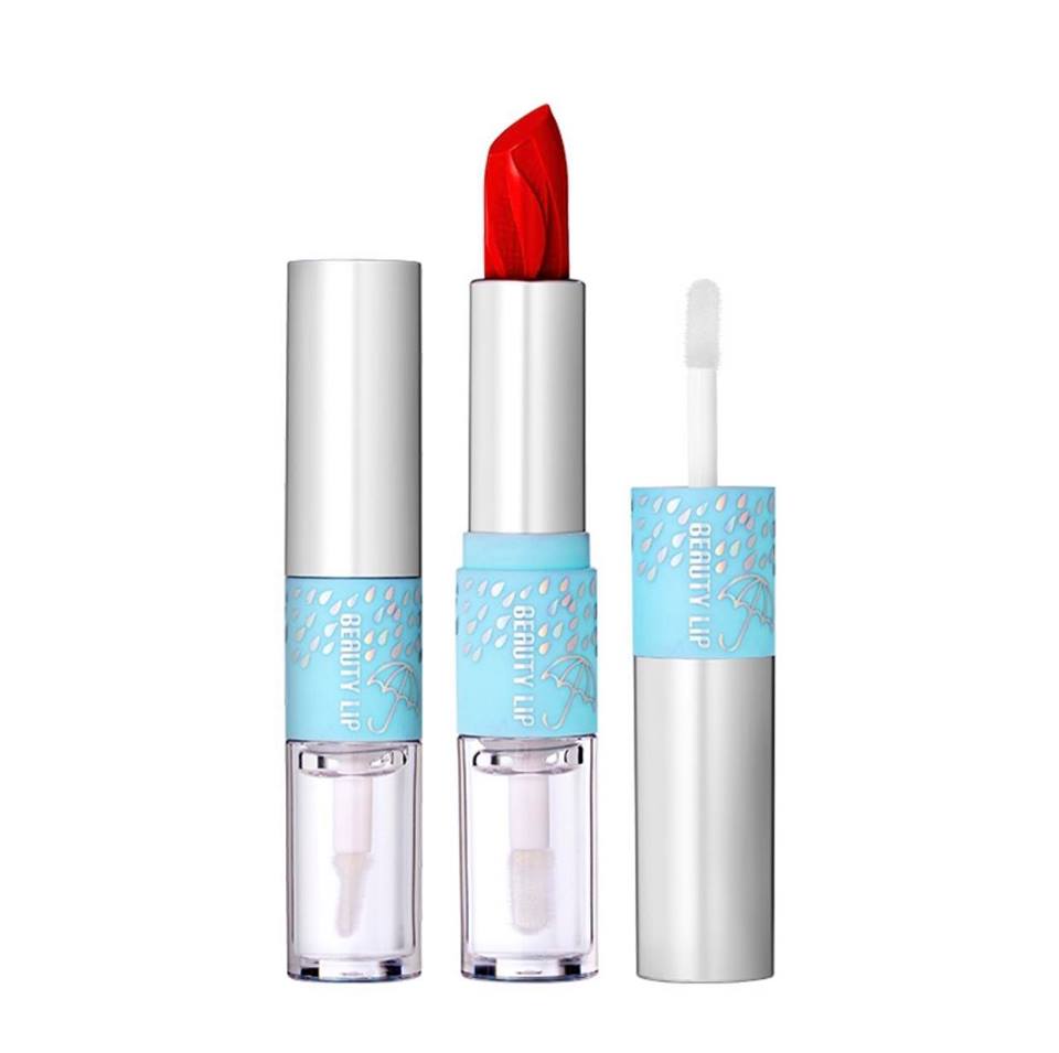 son beauty lip 2in1 kết hợp khóa son đẳng cấp mẫu mới hot