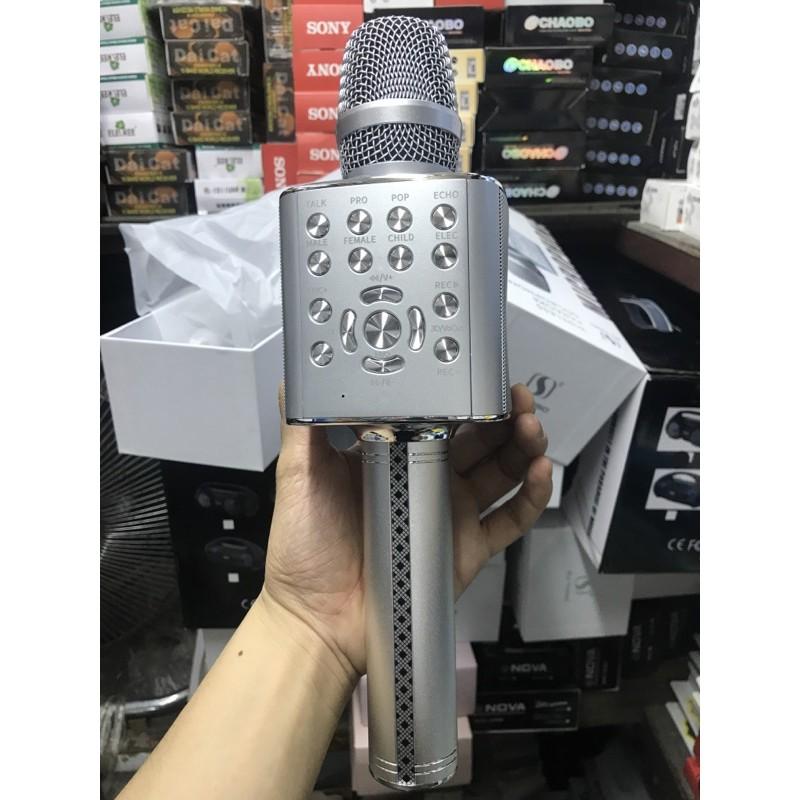 (XẢ KHO) Micro Bluetooth, Mic Hát Không Dây, Mic YS 96 Cao Cấp, Micro YS-96 Mic Karaoke Bluetooth Tích Hợp Live Stream, Mic Karaoke Bluetooth Cao Cấp YS-96 Tích Hợp Loa Bass Không Dây. Chống Hú, Hát Cực Đã -( BẢO HÀNH 12 THÁNG) 1 ĐỔI 1