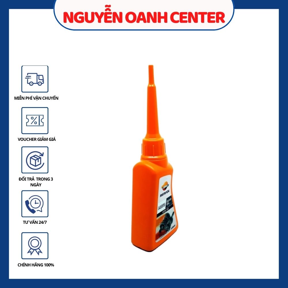 Nhớt hộp số cao cấp repsol scooter gear oil 80w90 120ml