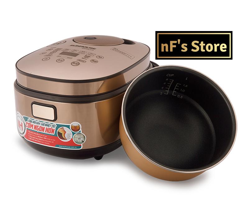 Nồi cơm điện sunhouse mama 1.5l shd8955