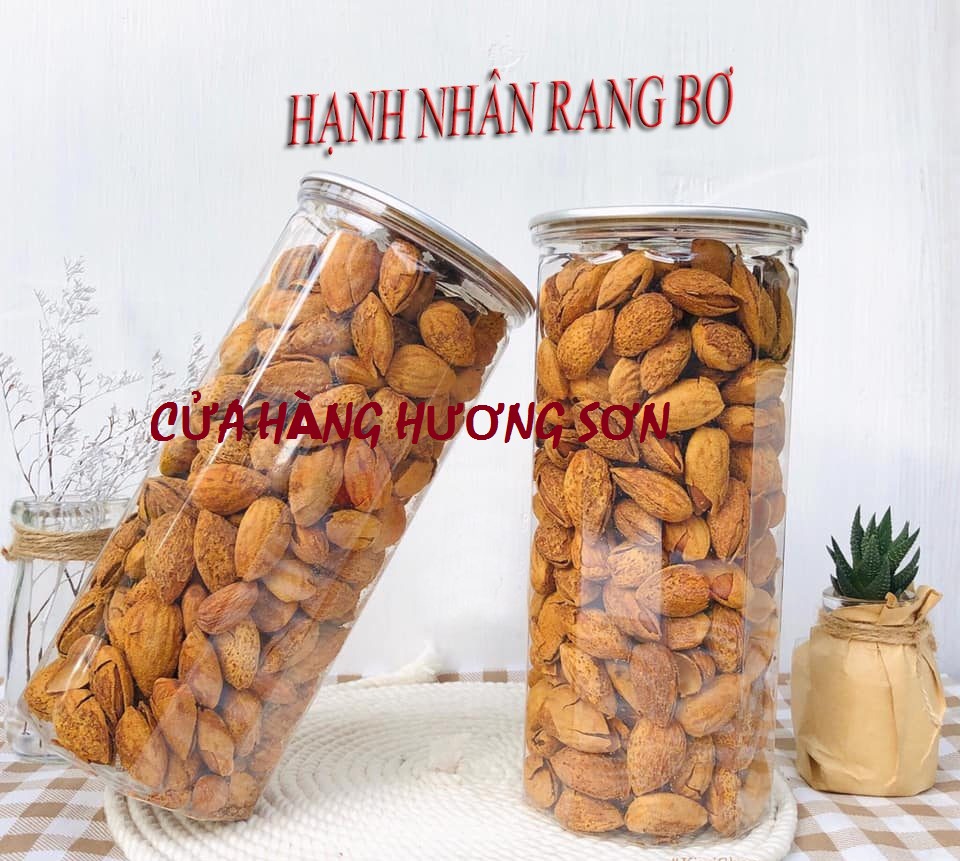 Hạt hạnh nhân rang bơ sấy - thơm giòn mỏng vỏ