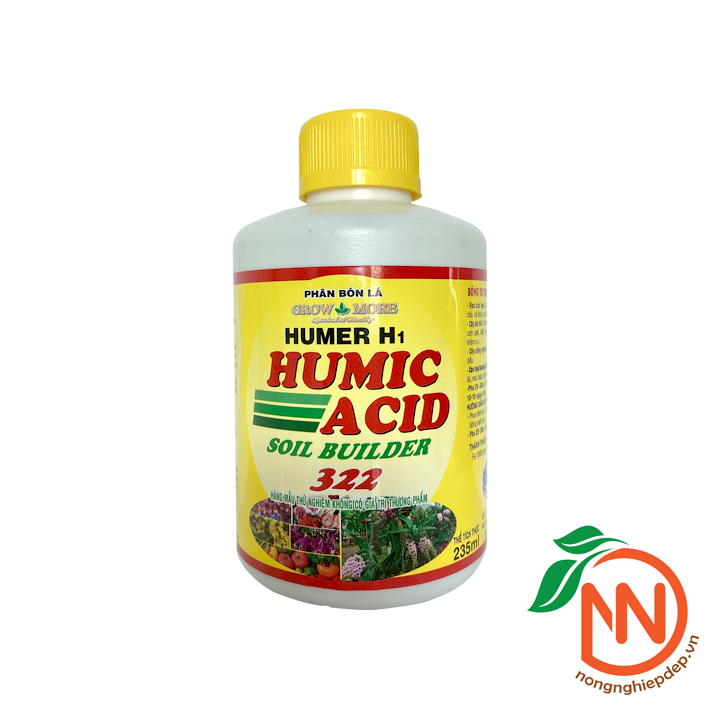 Humic 322 | kích rễ, giải độc đất