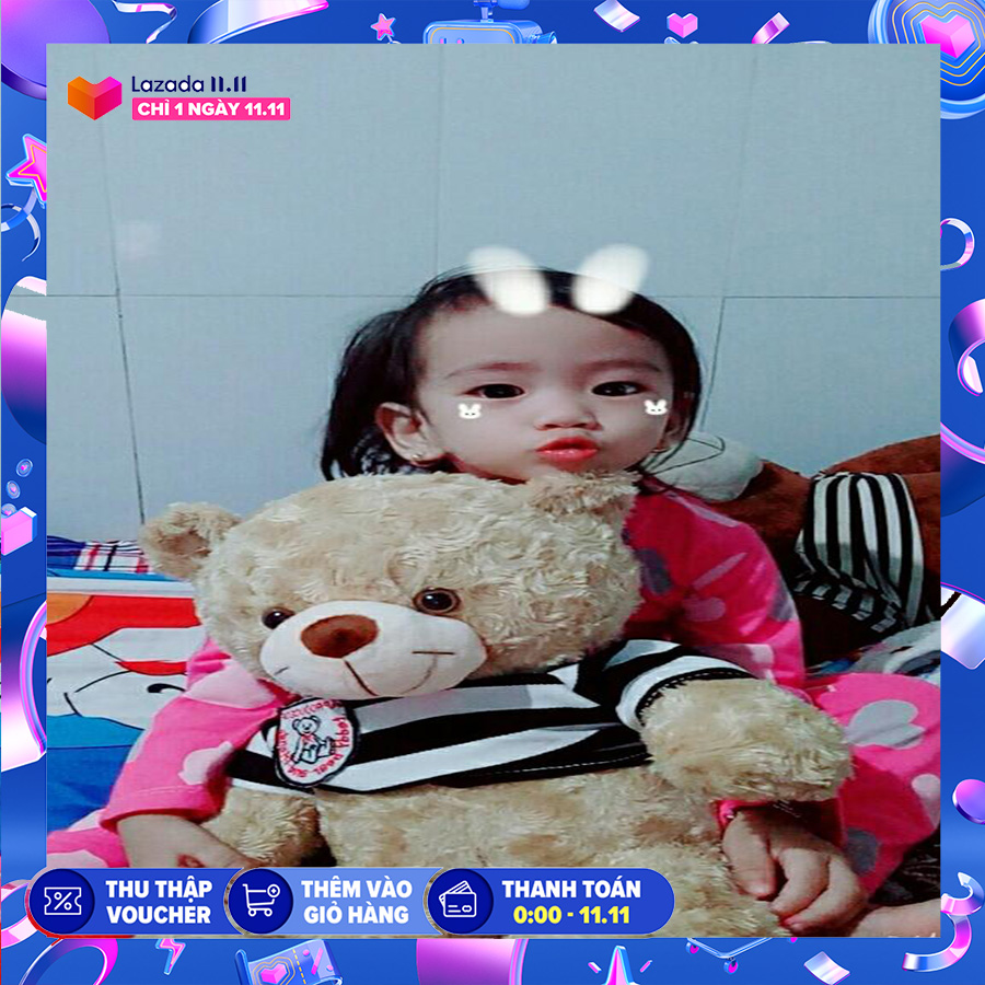 [HCM]Gấu Bông Teddy GAUBONGGIASI Size 50Cm