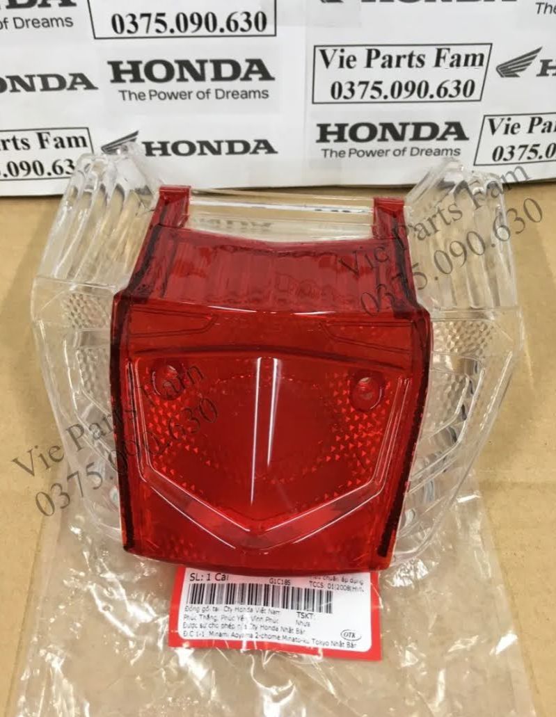 Bộ chụp đèn hậu Wave Blade zin chính hãng Honda / chụp đèn hậu Blade