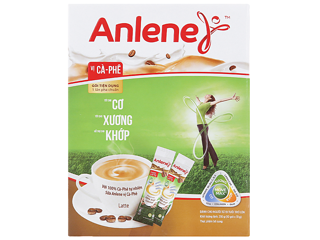 Sữa Bột Anlene Hương Cà Phê Hộp 280g