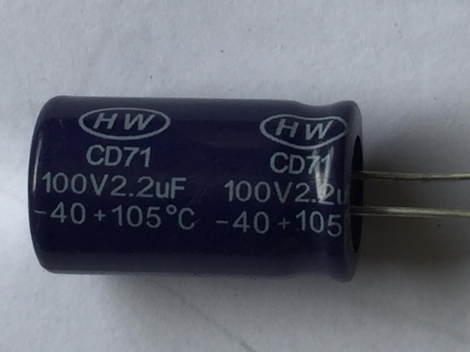 4 Tụ dùng gắn loa trung 2.2uf / 100v
