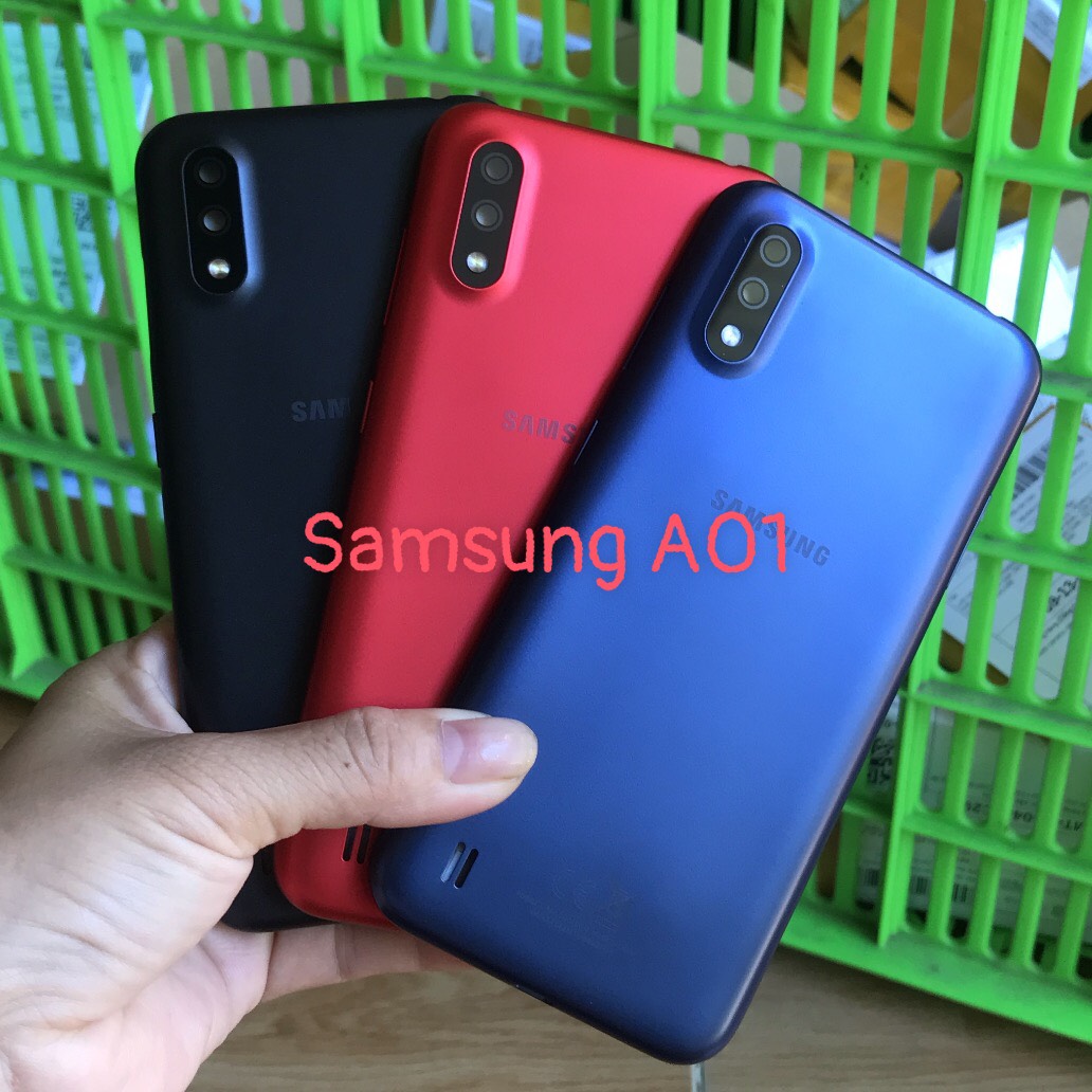> bộ vỏ samsung a01 zin new