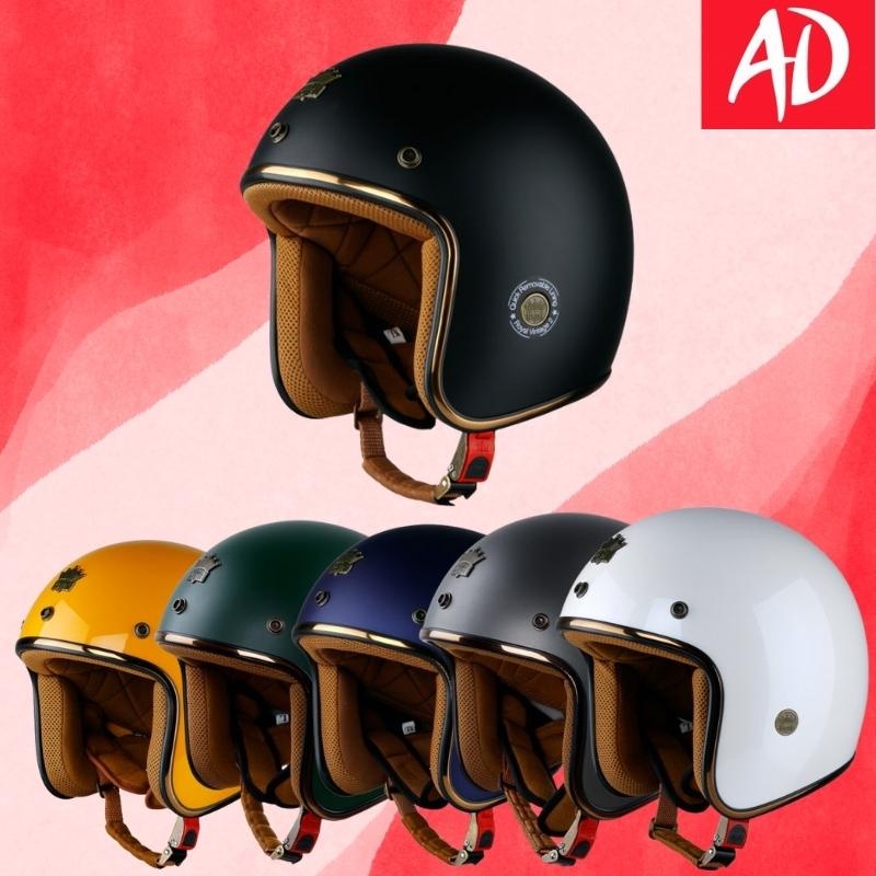 Mũ bảo hiểm 3/4 Royal M20C không kèm kính, form nón nhỏ gọn dành cho cả nam và nữ